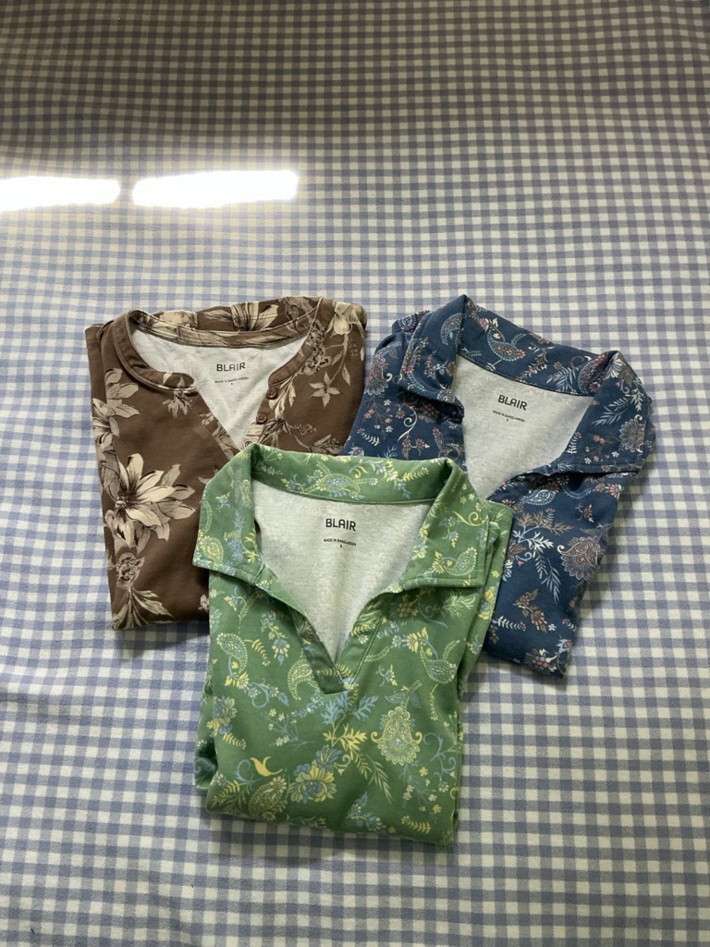 Trio of Blair Tops, Size Small